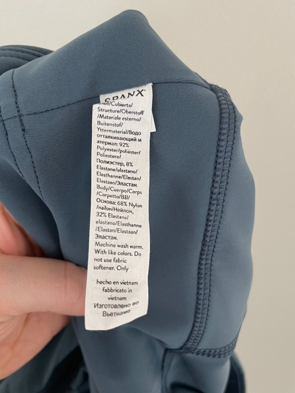 Spanx Get Moving Pleated Tennis Skort in Iron Blue Size XL - Picture 4 of 7